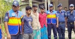 অপহরণের ১০ ঘণ্টা পর দুই জেলে উদ্ধার গ্রেফতার ৩